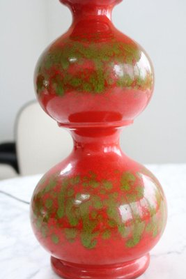 Space Age Bubble Ceramic Table Lamp from Kaiser Leuchten, 1960s-FJP-1789517