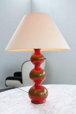 Space Age Bubble Ceramic Table Lamp from Kaiser Leuchten, 1960s-FJP-1789517