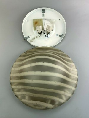 Space Age Ceiling Lamp in Glass from Peill & Putzler, 1970s-EJL-1140874