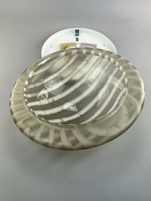 Space Age Ceiling Lamp in Glass from Peill & Putzler, 1970s-EJL-1140874