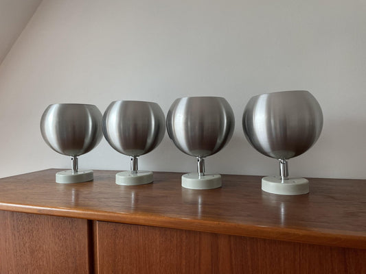 Space Age Ceiling Lamps from Hoffmeister, 1960s, Set of 4