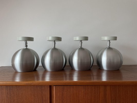 Space Age Ceiling Lamps from Hoffmeister, 1960s, Set of 4-WSA-914635