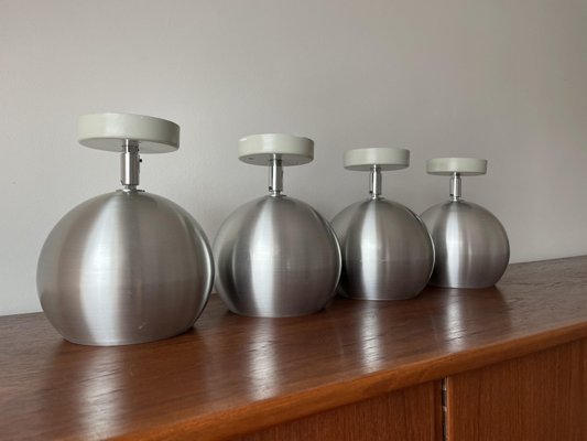 Space Age Ceiling Lamps from Hoffmeister, 1960s, Set of 4-WSA-914635