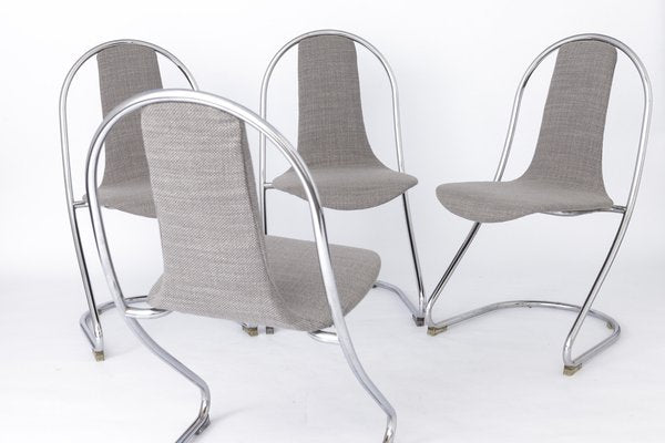 Space Age Chairs from Tacke, Germany, 1970s, Set of 4-DOM-1802395