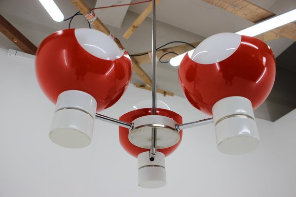 Space Age Chandelier attributed to Napako, Czechoslovakia, 1970s-TZ-1409820