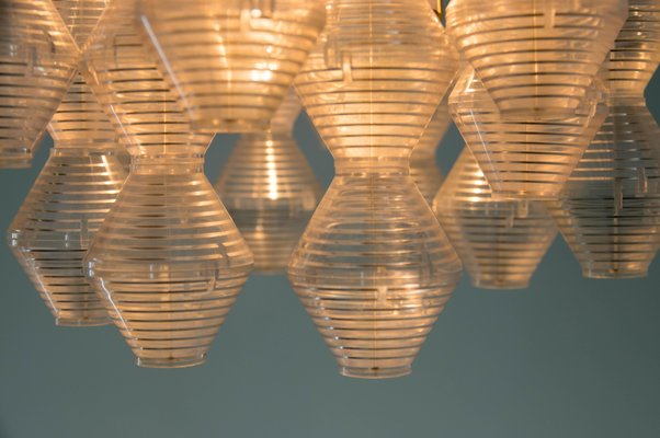 Space Age Chandelier from Napako, 1970s-TZ-1017872