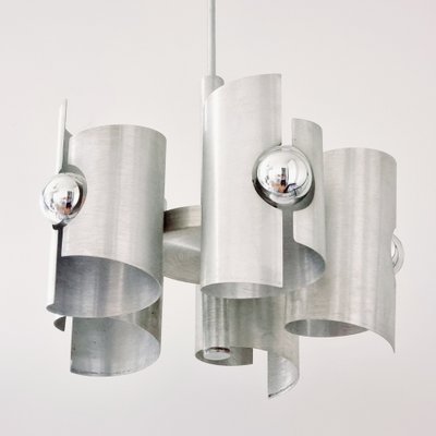 Space Age Chandelier Model D-155 by Polam, Poland, 1960s-BMM-1766187