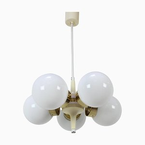 Space Age Chandelier Sputnik attributed to Elektroinstala Decin, 1970s-TZ-1386465