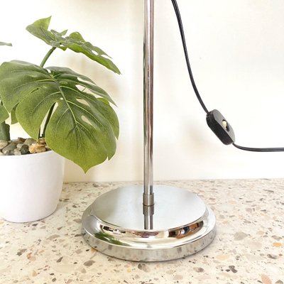 Space Age Chrome Eyball Desk Lamp by Goffredo Reggiani, 1960s-OLQ-1820505