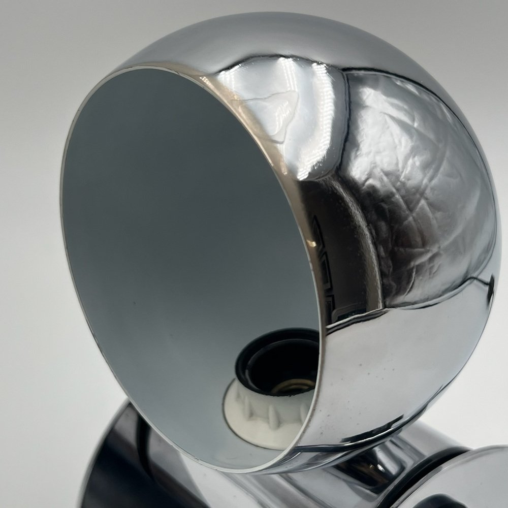 Space Age Chrome Eyeball Lamp, 1970s