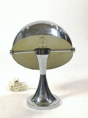 Space Age Chrome Mushroom Table Lamp, 1960s-UWE-1351161