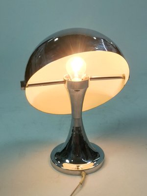 Space Age Chrome Mushroom Table Lamp, 1960s-UWE-1351161