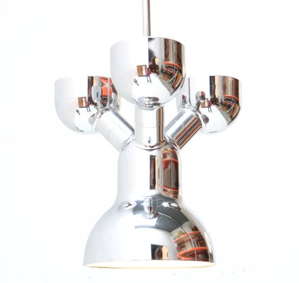 Space Age Chrome Pendant Light by Cosack Leuchten, 1970s-MY-1289284