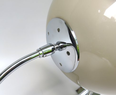 Space Age Chrome-Plated Wall Lamp, 1970s-EY-1320728