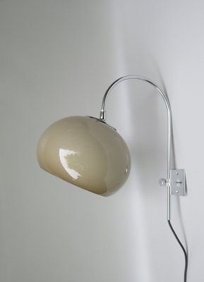 Space Age Chrome-Plated Wall Lamp, 1970s-EY-1320728