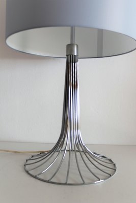 Space Age Chrome Table Lamp from Kinkeldey, 1970s-VNE-966023