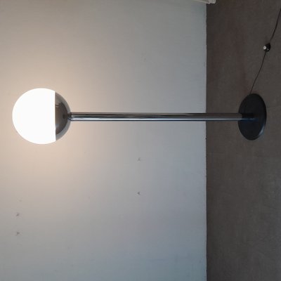 Space Age Chromed Floor Lamp from Luci Milano, 1970s-LMR-1752309