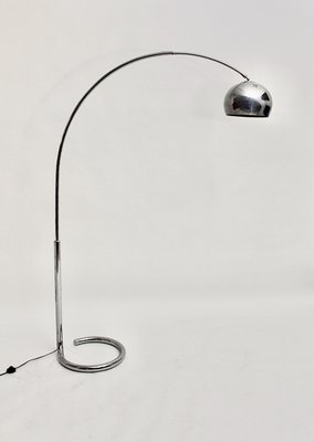 Space Age Chromed Metal Floor Lamp, 1960s-NB-1346024