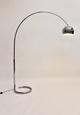 Space Age Chromed Metal Floor Lamp, 1960s-NB-1346024