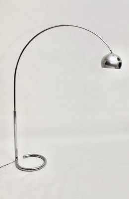 Space Age Chromed Metal Floor Lamp, 1960s-NB-1346024