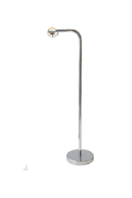 Space Age Chromed Tube Floor Lamp, Italy, 1960s-UZ-1422525