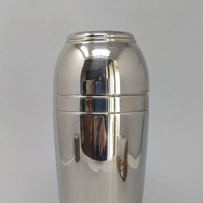 Space Age Cocktail Shaker in Stainless Steel from MEPRA, Italy, 1960s-QGR-841446