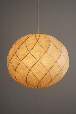 Space Age Cocoon Pendant Lamp by Panton, 1970s-FJP-1814993