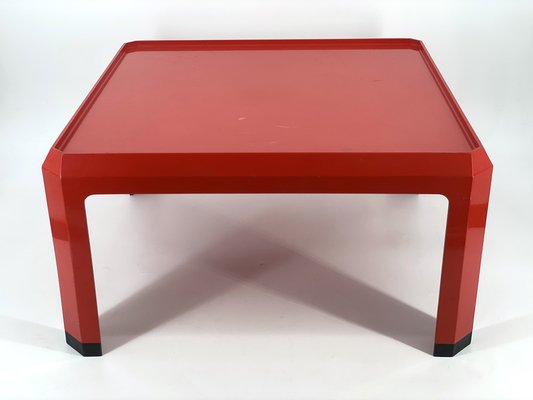 Space Age Coffee Table by Alberto Rosselli for Kartell, Italy, 1970s-CZ-2041213