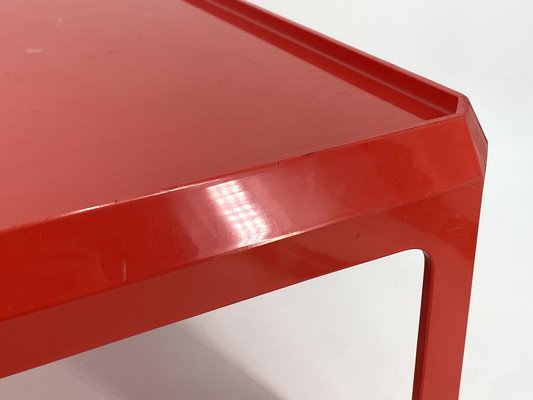 Space Age Coffee Table by Alberto Rosselli for Kartell, Italy, 1970s-CZ-2041213