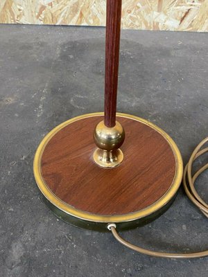 Space Age Design Teak Floor Lamp-EJL-1073368