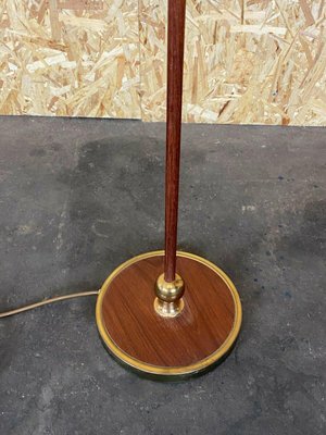 Space Age Design Teak Floor Lamp-EJL-1073368