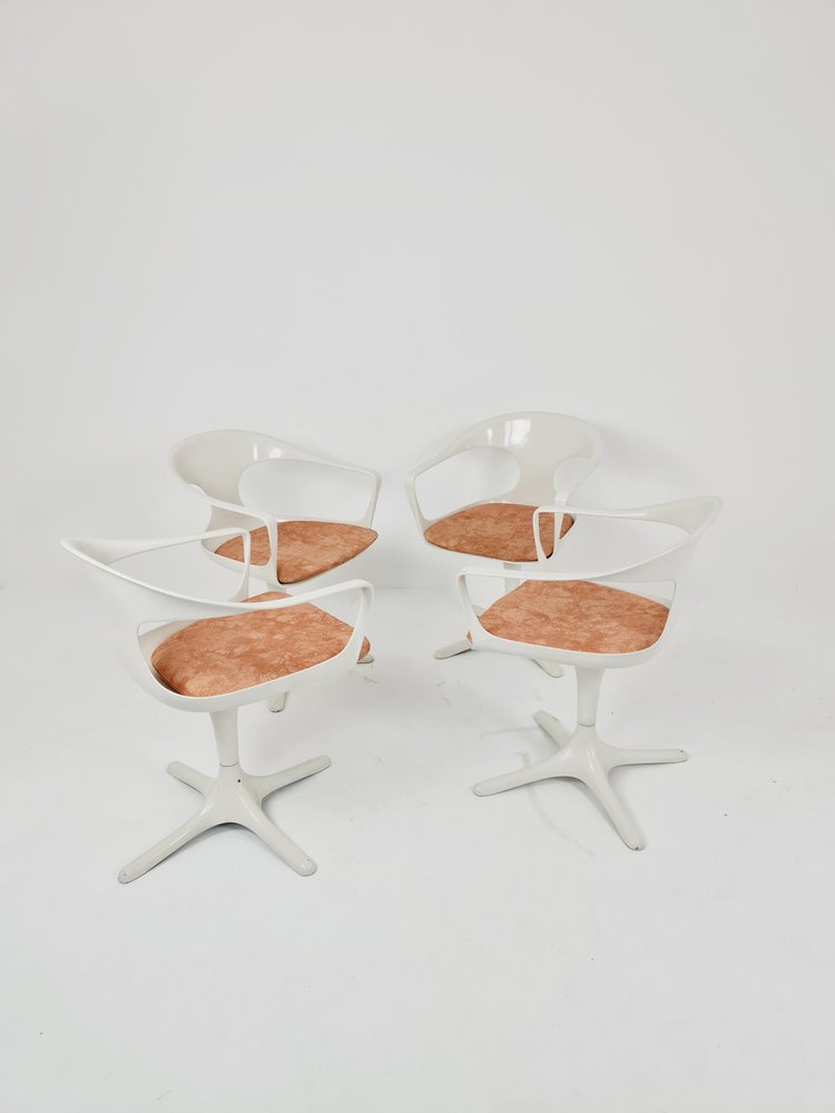 Space Age Dining Set in the style of Konrad Schäfer for Interlübke, Set of 5