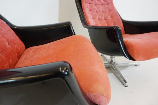 Space Age Dux Galaxy Lounge Chairs by Yngvar Sandström for Dux, 1970s, Set of 2-HUW-1745939