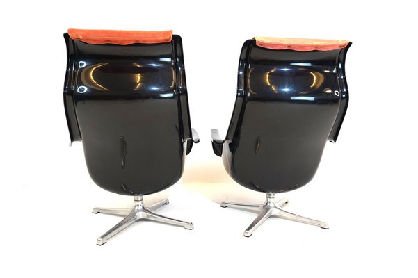 Space Age Dux Galaxy Lounge Chairs by Yngvar Sandström for Dux, 1970s, Set of 2-HUW-1745939