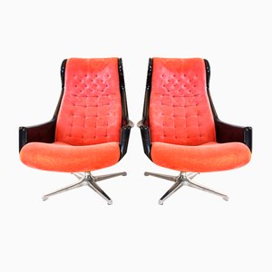 Space Age Dux Galaxy Lounge Chairs by Yngvar Sandström for Dux, 1970s, Set of 2-HUW-1745939