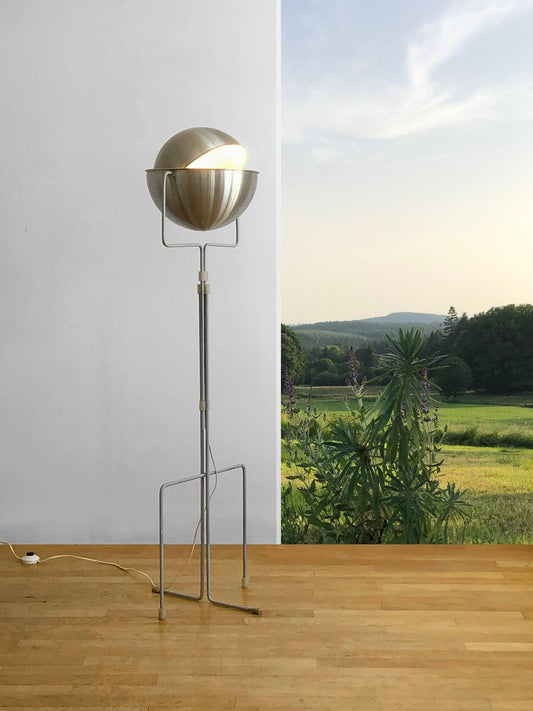 Space Age Eclipse Floor Lamp by E.J. Jelles for Raak, Holland, 1960s