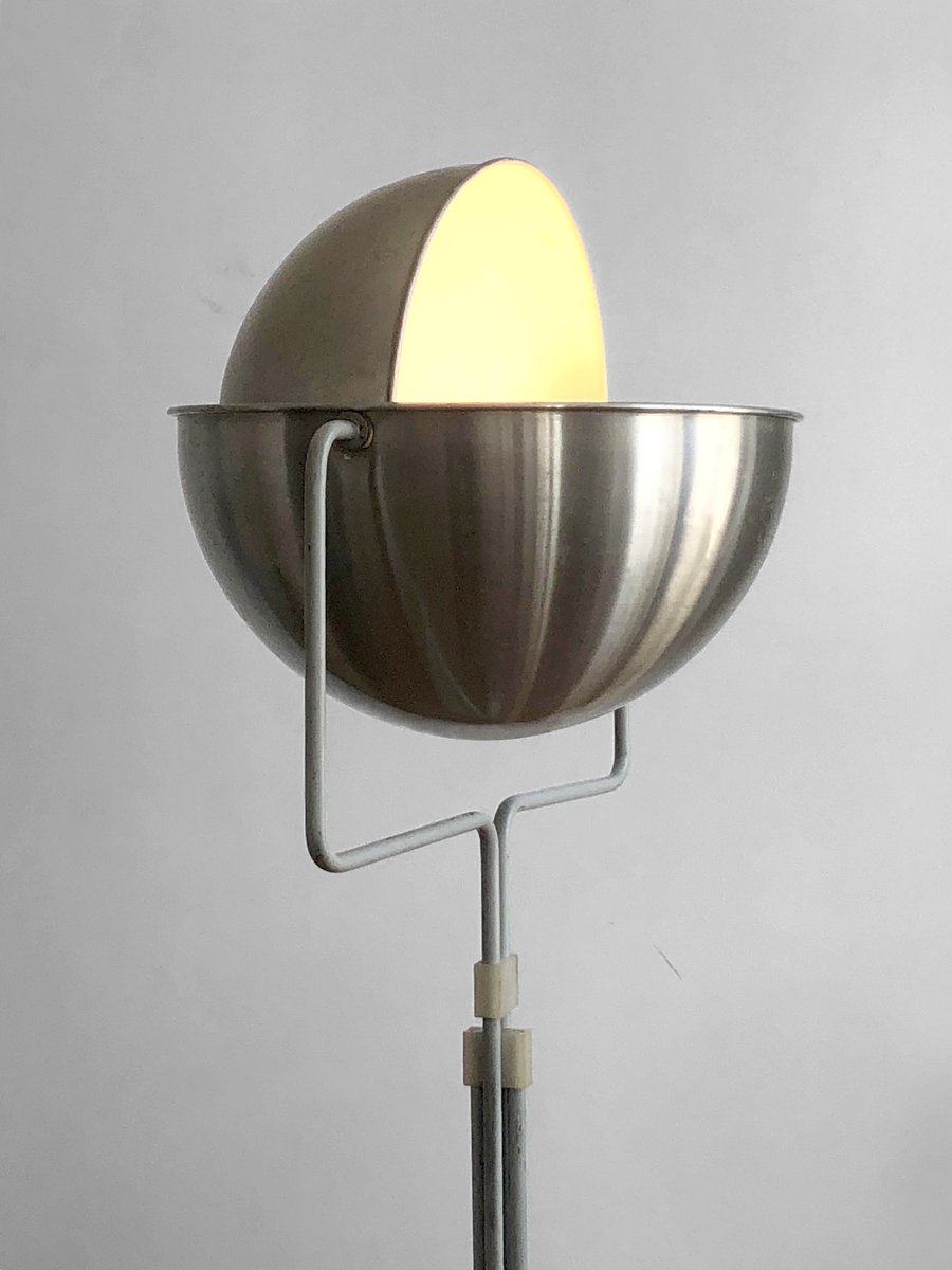 Space Age Eclipse Floor Lamp by E.J. Jelles for Raak, Holland, 1960s