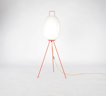 Space Age Egg Floor Lamp by Josef Hůrka for Napako, 1960s-VHD-1822993