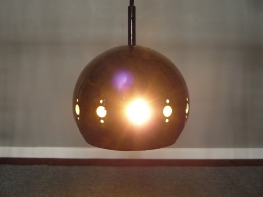 Space Age Enamelled Ceiling Lamp, 1960s-UG-1182316