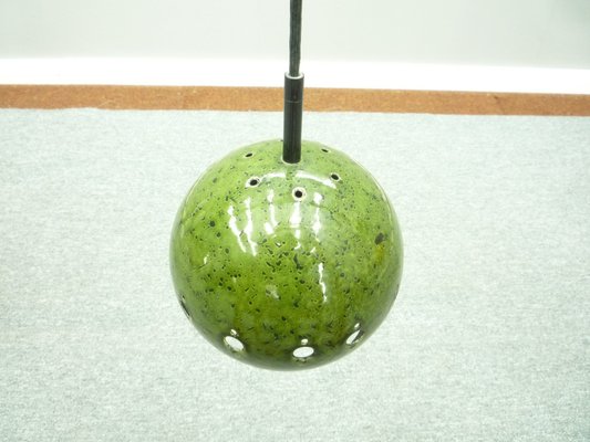 Space Age Enamelled Ceiling Lamp, 1960s-UG-1182316