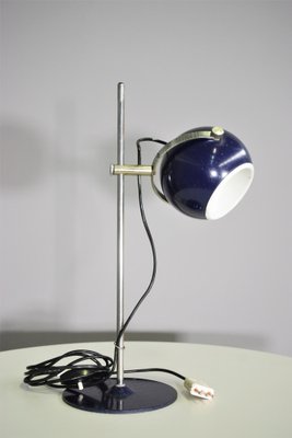 Space Age Eye Ball Blue Table Lamp by Goffredo Reggiani, 1970s-KNM-1453708