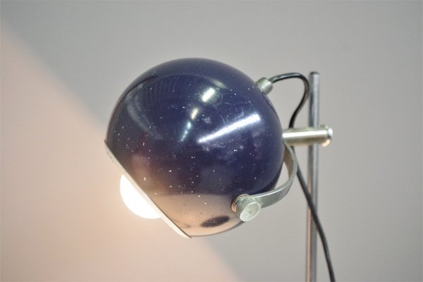 Space Age Eye Ball Blue Table Lamp by Goffredo Reggiani, 1970s-KNM-1453708