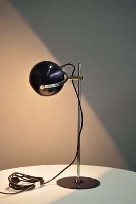 Space Age Eye Ball Blue Table Lamp by Goffredo Reggiani, 1970s-KNM-1453708