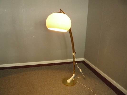 Space Age Floor Lamp in Brass from Sölken Leuchten, 1960s-UG-1382870