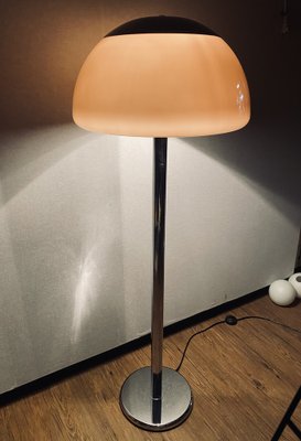 Space Age Floor Lamp in Brown and Chrome from Cosack, 1970s-PYR-1815614