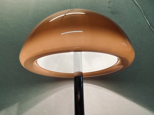 Space Age Floor Lamp in Brown and Chrome from Cosack, 1970s-PYR-1815614