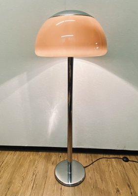 Space Age Floor Lamp in Brown and Chrome from Cosack, 1970s-PYR-1815614