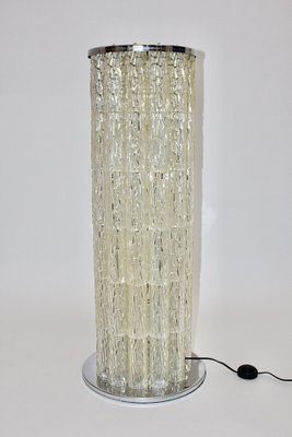 Space Age Floor Lamp in Chromed Metal and Acrylic Glass, France, 1960s-NB-1328396