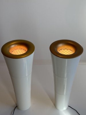 Space Age Floor Lamps from Ikea, 1980s, Set of 2-HKY-1721965