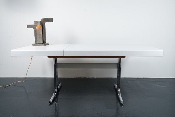 Space Age German Extending Dining Table or Desk, 1970s-CIP-1078788